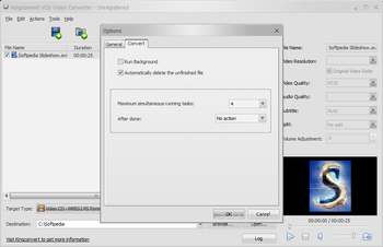 KingConvert VCD Creator screenshot 4