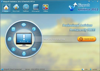 Kingsoft Antivirus 2012 screenshot