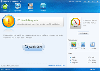 Kingsoft PC Doctor screenshot