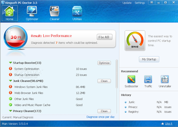 Kingsoft PC Doctor screenshot 2