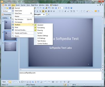 Kingsoft Presentation screenshot 12