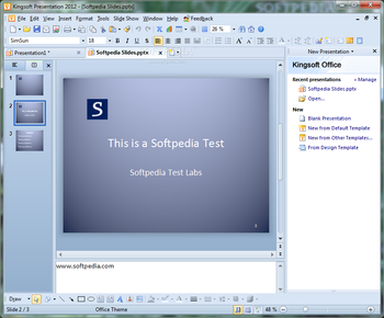 Kingsoft Presentation screenshot 9