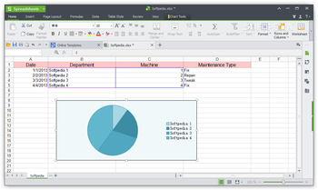 Kingsoft Spreadsheets screenshot 19