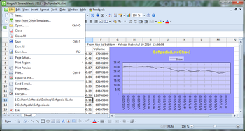 Kingsoft Spreadsheets screenshot 2