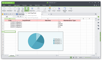 Kingsoft Spreadsheets screenshot 21