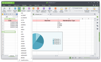 Kingsoft Spreadsheets screenshot 22