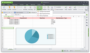 Kingsoft Spreadsheets screenshot 23