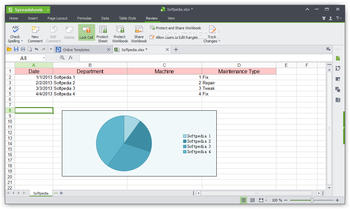 Kingsoft Spreadsheets screenshot 25