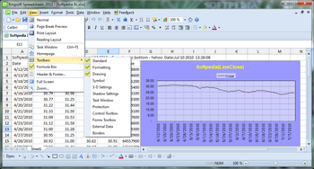 Kingsoft Spreadsheets screenshot 4