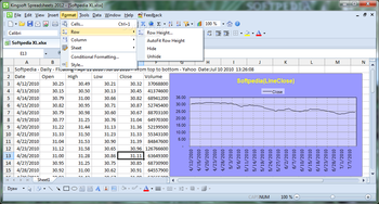 Kingsoft Spreadsheets screenshot 6