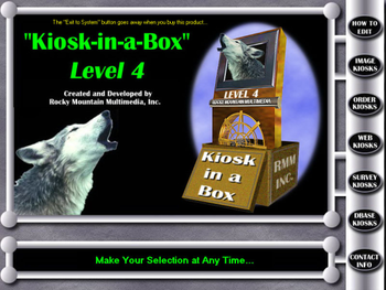 Kiosk-in-a-Box screenshot