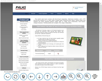 Kiosk Web Browser screenshot