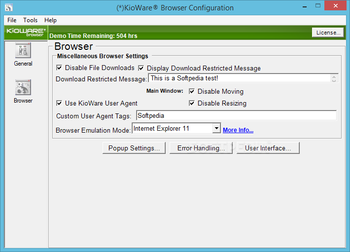 KioWare Browser screenshot 5