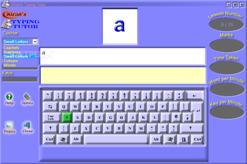 Kiran's Typing Tutor screenshot 6