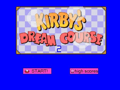 Kirby Dream Course 2 screenshot