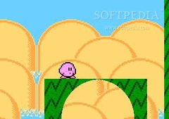Kirby Sonic Game screenshot