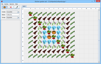 Kitchen garden aid screenshot