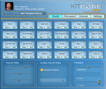 KitCore Demo screenshot