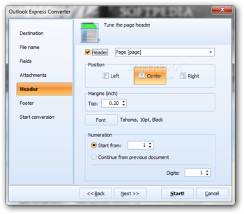 Kite Outlook Express Converter screenshot 6