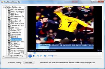 KitePlayer screenshot