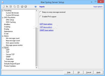 Kiwi Syslog Server screenshot 14