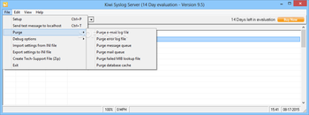 Kiwi Syslog Server screenshot 2