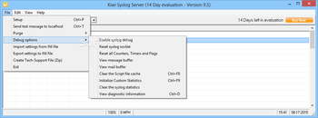 Kiwi Syslog Server screenshot 3