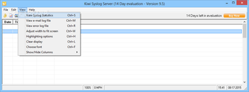 Kiwi Syslog Server screenshot 4