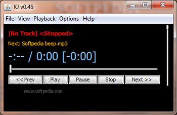 KJ Audio Player screenshot