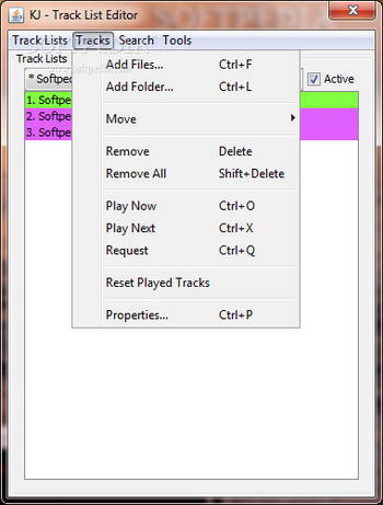 KJ Audio Player screenshot 5
