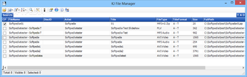 KJ File Manager screenshot