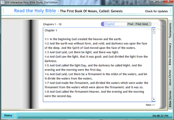 KJV Interactive Holy Bible Study: 2nd Edition screenshot