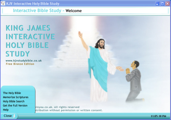 KJV Interactive Holy Bible Study Bronze Edition screenshot