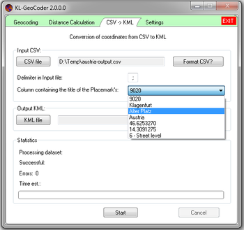 KL-GeoCoder screenshot 5