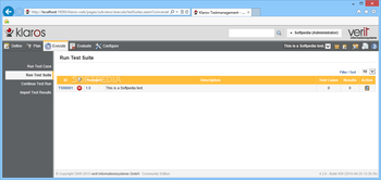 Klaros-Testmanagement screenshot 10