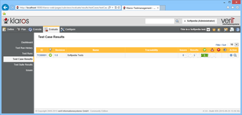Klaros-Testmanagement screenshot 14