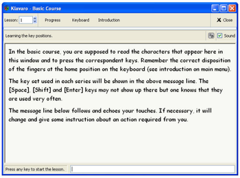 Klavaro Touch Typing Tutor screenshot 3