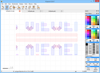 KLayout screenshot