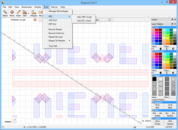 KLayout screenshot 7