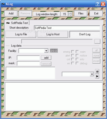 KLog screenshot