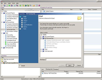 KLS Backup 2009 Professional screenshot 3