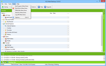 KLS Mail Backup screenshot 3