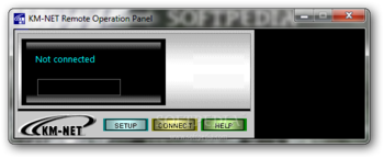 KM-NET Remote Operation Panel screenshot