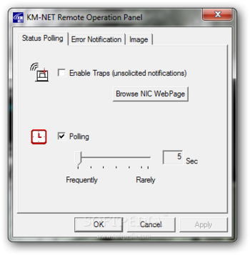 KM-NET Remote Operation Panel screenshot 2