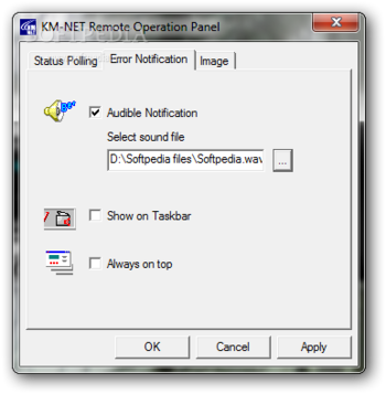 KM-NET Remote Operation Panel screenshot 3