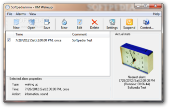 KM Wakeup screenshot