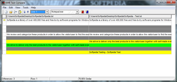 KMB Text Compare screenshot