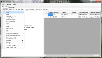 KML Manager screenshot 2