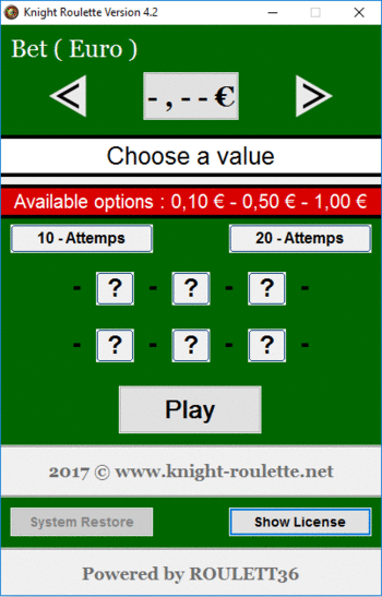 Knight Roulette screenshot 2