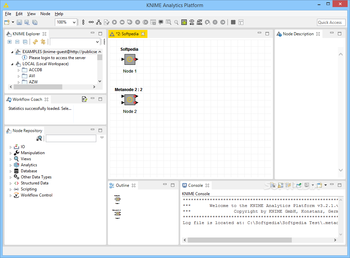 KNIME Analytics Platform screenshot